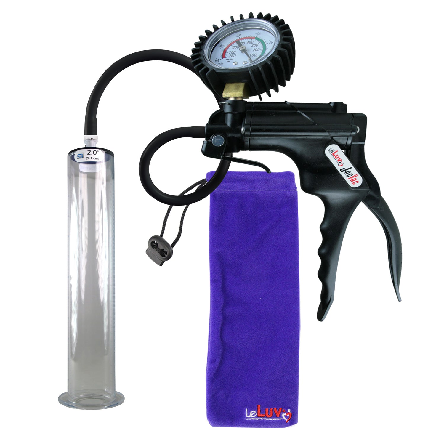 Black + Protected Gauge / 12" x 2.00"