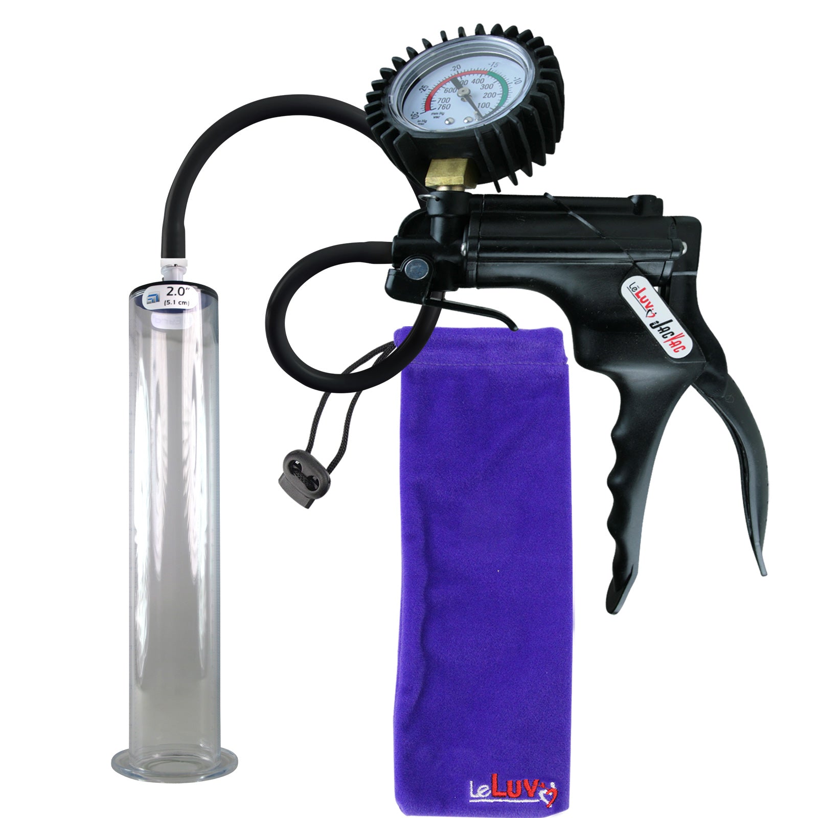 Black + Protected Gauge / 12" x 2.00"