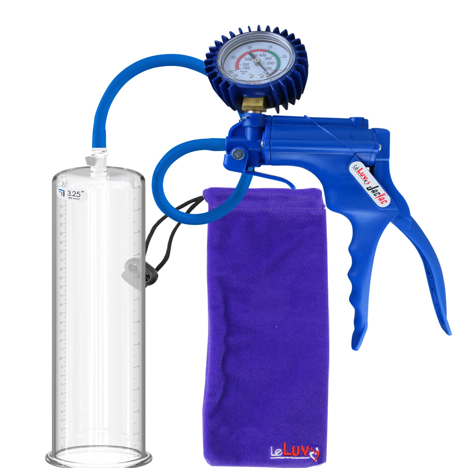 Blue + Protected Gauge / 12" x 3.25"