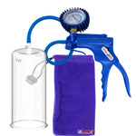 Blue + Protected Gauge / 9" x 4.10"