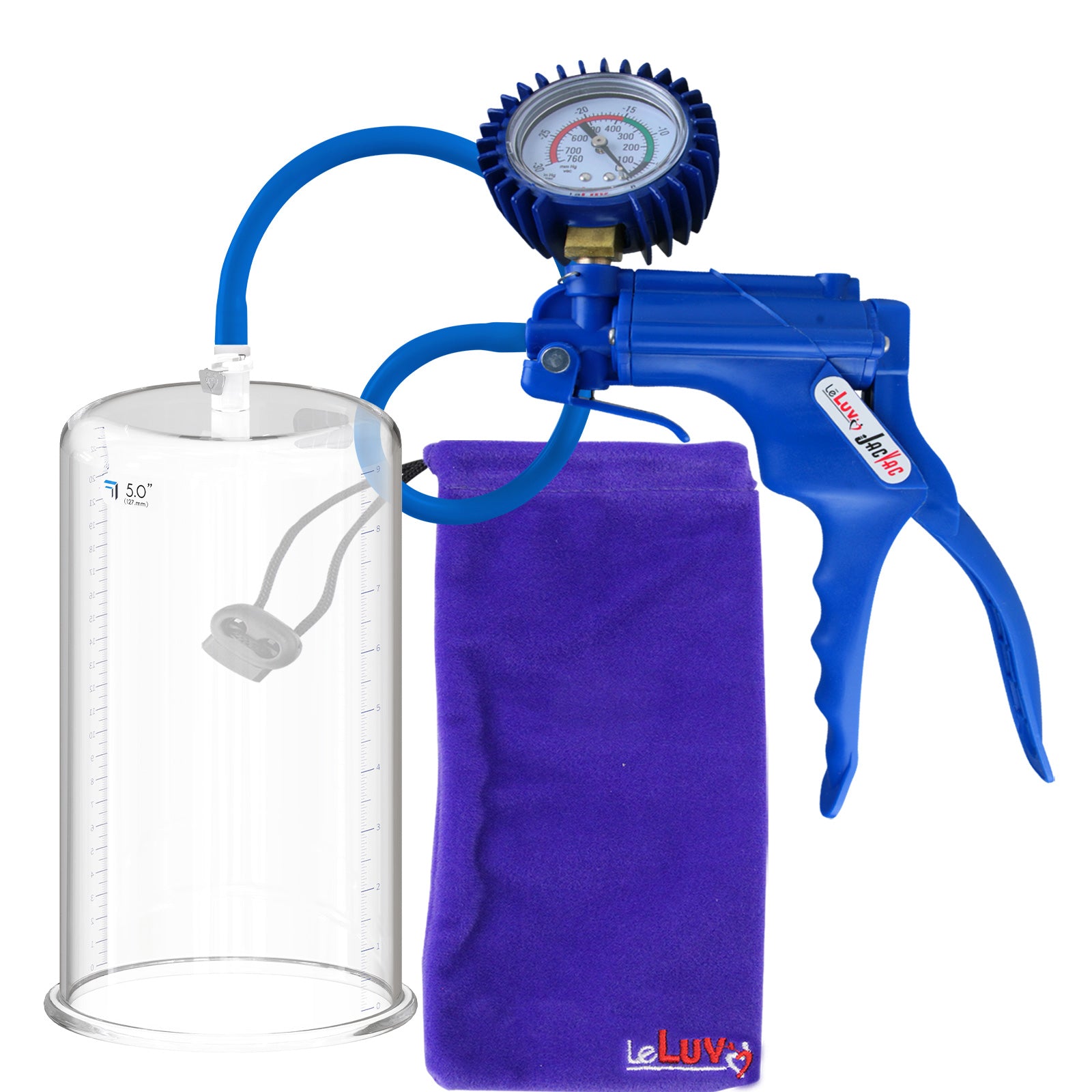 Blue + Protected Gauge / 9" x 5.00"