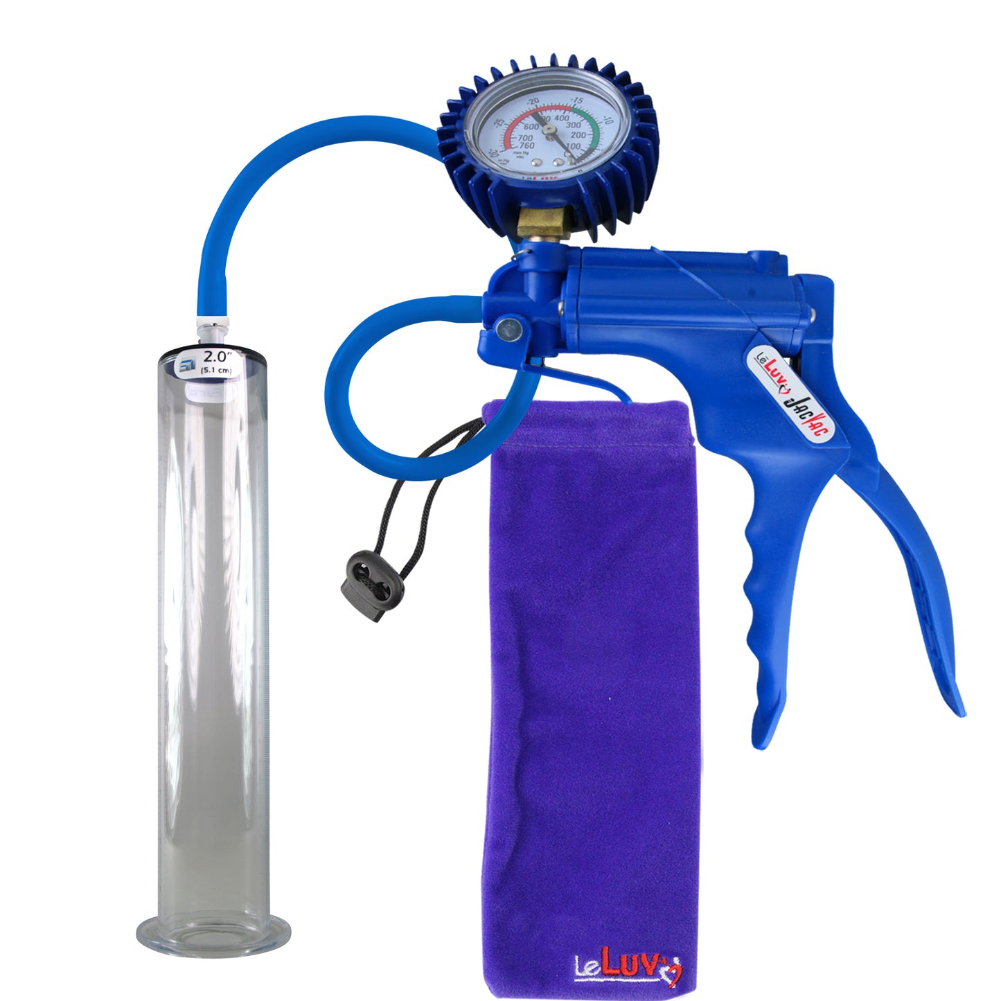 Blue + Protected Gauge / 12" x 2.00"