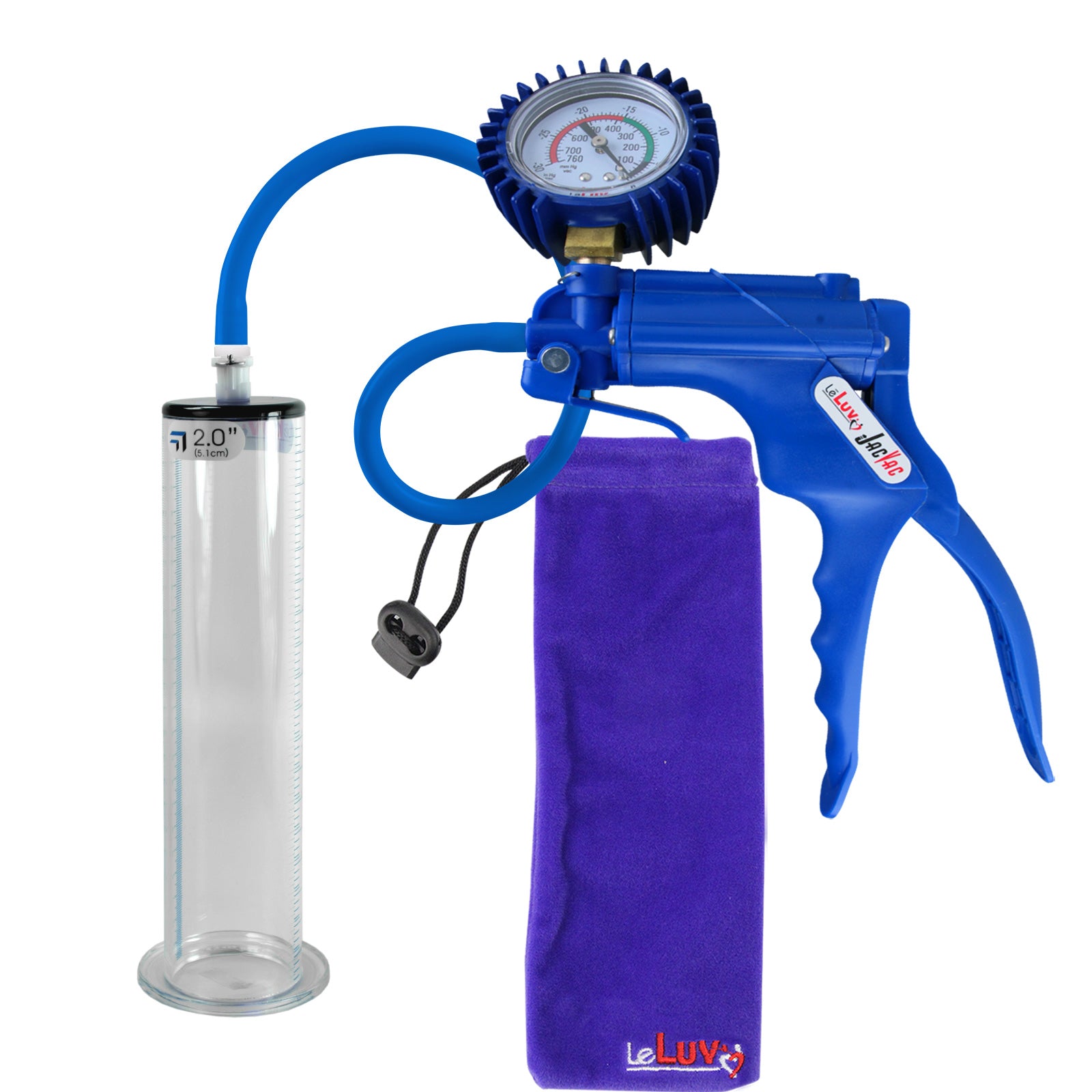 Blue + Protected Gauge / 9" x 2.00"