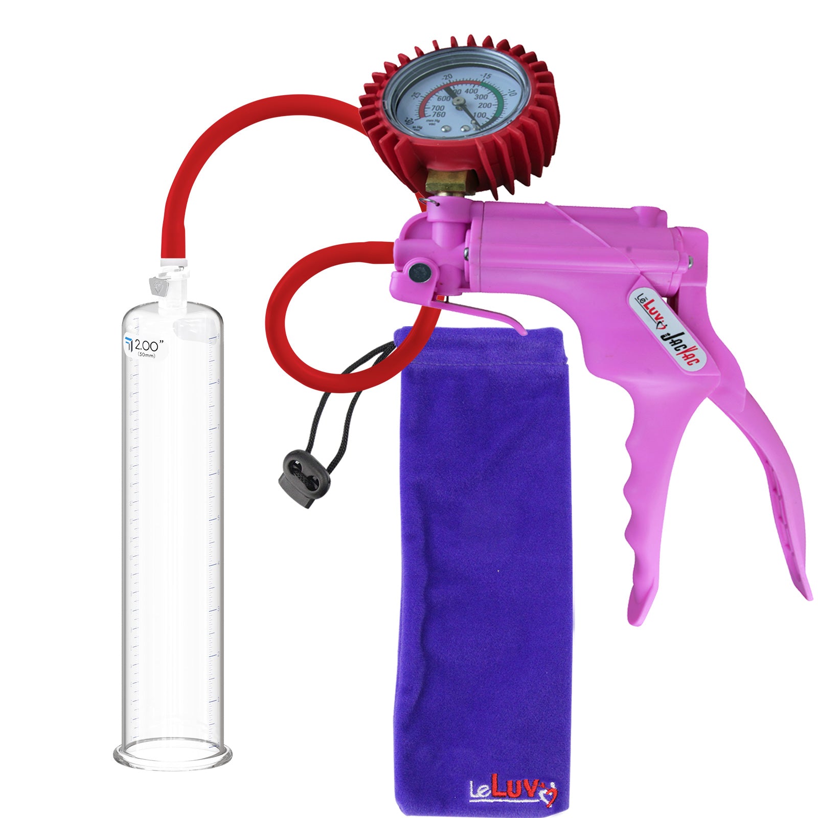 Pink + Protected Gauge / 9" x 2.00"