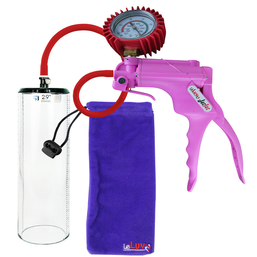 Pink + Protected Gauge / 9" x 2.9"