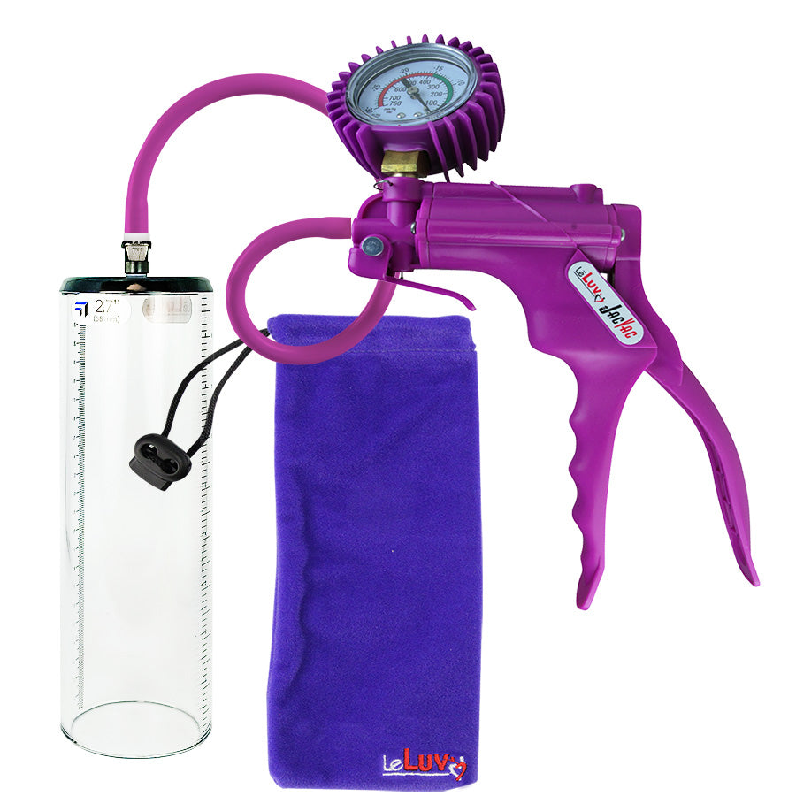 Purple + Protected Gauge / 9" x 2.7"