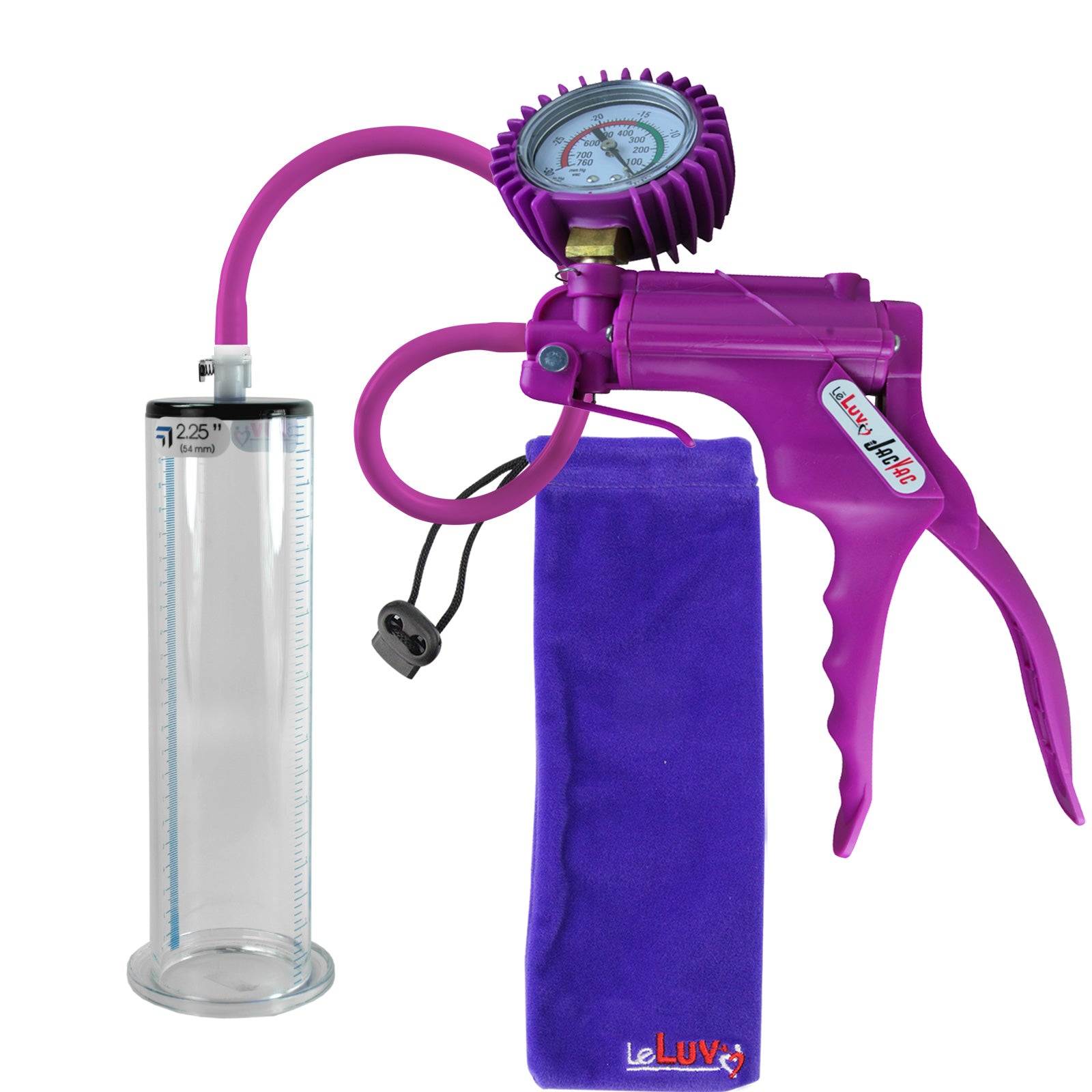 Purple + Protected Gauge / 9" x 2.25"