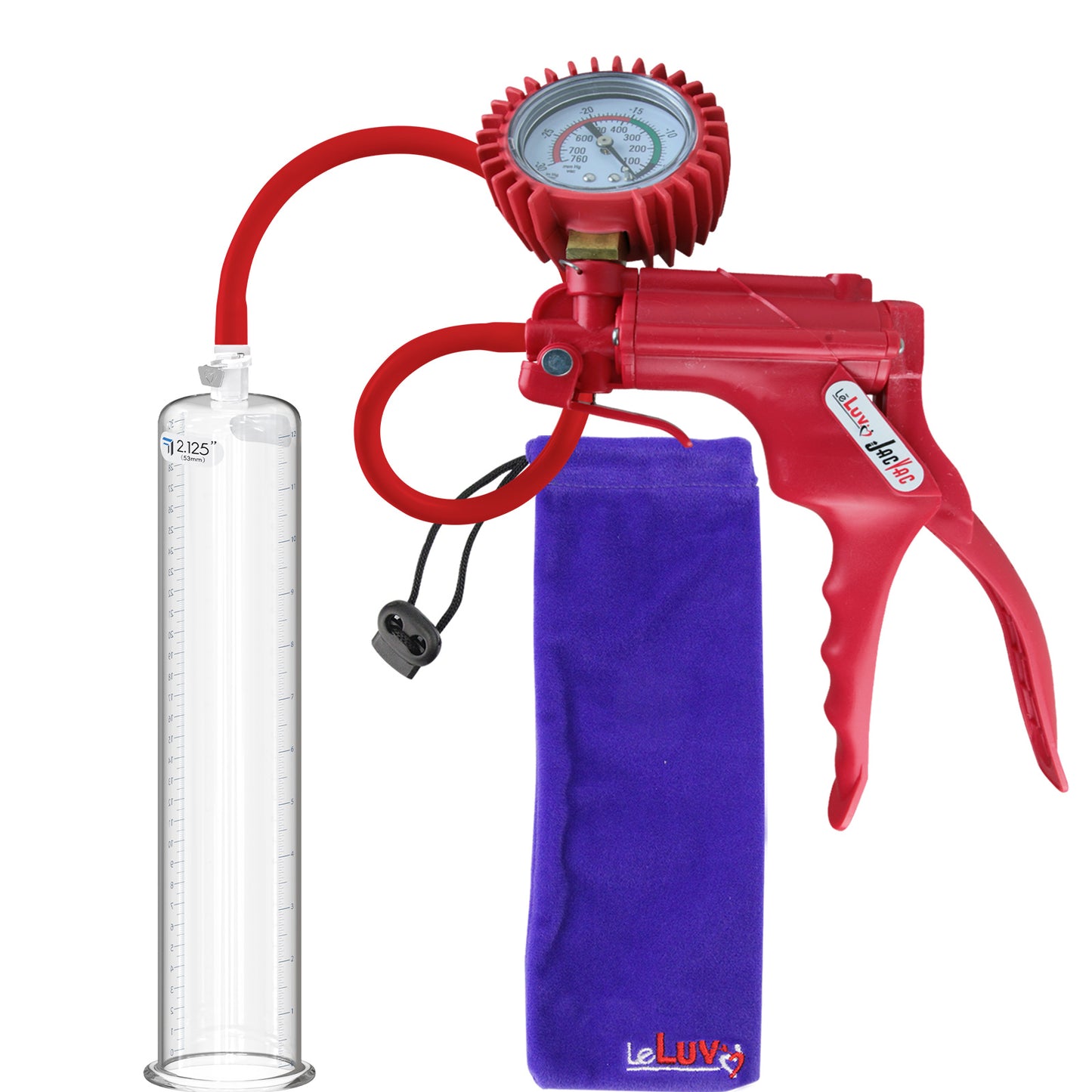 Red + Protected Gauge / 12" x 2.125"