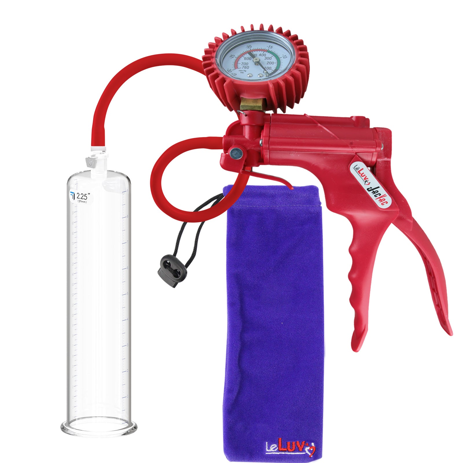 Red + Protected Gauge / 9" x 2.25"