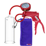 Red + Protected Gauge / 9" x 3.25"