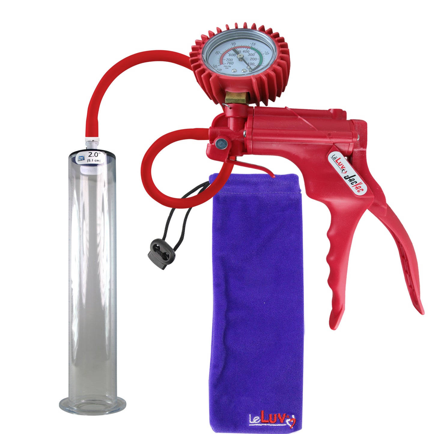 Red + Protected Gauge / 12" x 2.00"