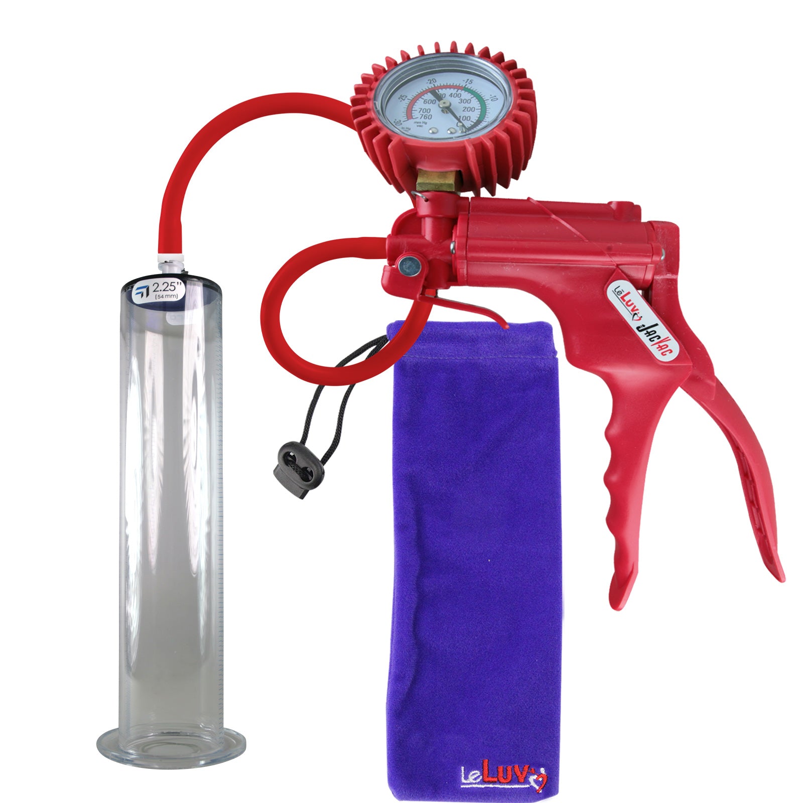 Red + Protected Gauge / 12" x 2.25"