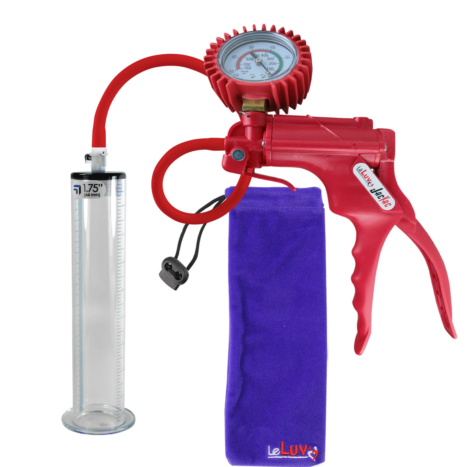 Red + Protected Gauge / 9" x 1.75"