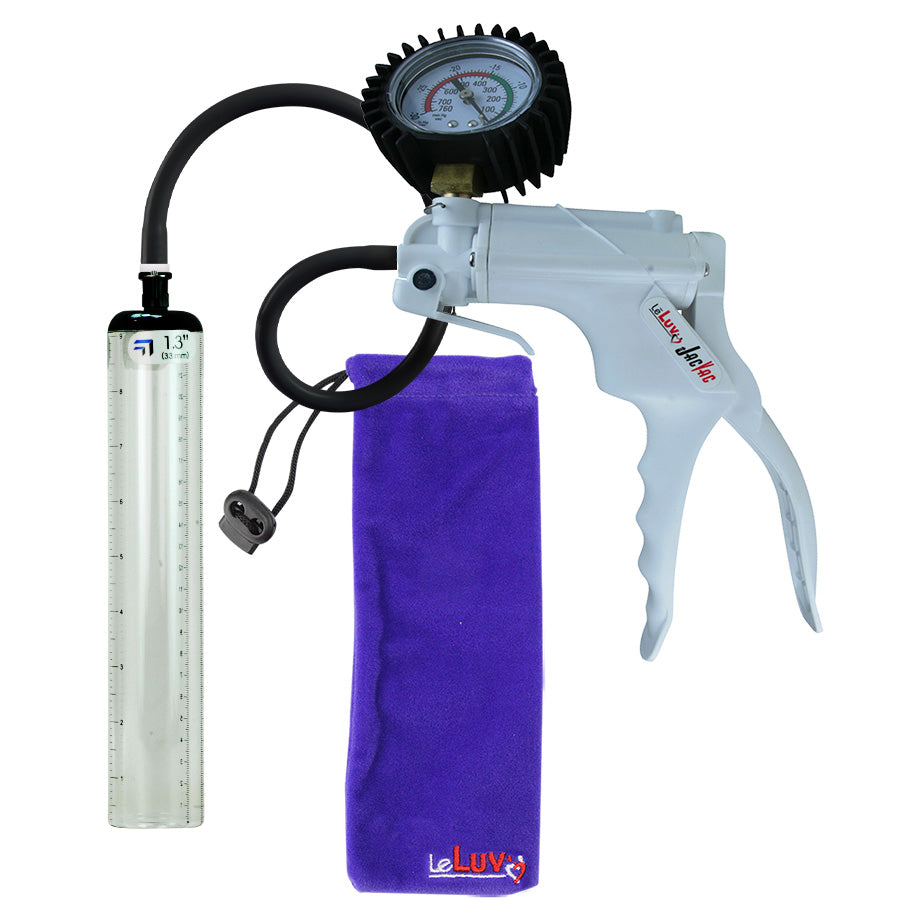 White + Protected Gauge / 9" x 1.3"