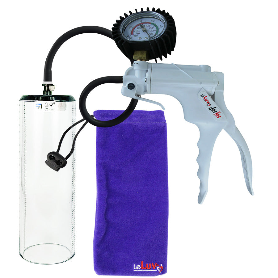 White + Protected Gauge / 9" x 2.9"