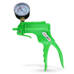 JacVac Vacuum Pump O-Ring Gauge Version - Neon Green + Swivel Gauge (200155-001 + 200125-001)