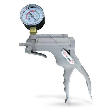 JacVac Vacuum Pump O-Ring Gauge Version - Gray + Swivel Gauge (200155-001)
