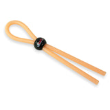 Lasso Cock Ring 1 bead - GID Orange tubing