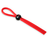 Lasso Cock Ring 1 bead - Red tubing