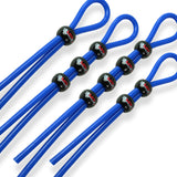 Set of 4: 1 bead, 2 beads, 3 beads, 4 beads Blue