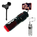 LeLuv® LavaONYX™ D11J Electric Masturbator – Self-Heating Thrusting Male Masturbator with AI Video Sync