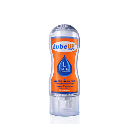 LubeUp™ Water-Based Personal Lubricant – Cleaner Finish, Skin-Friendly, Toy & Condom Compatible, Non-Staining, Paraben &amp; Oil Free Smooth Glide