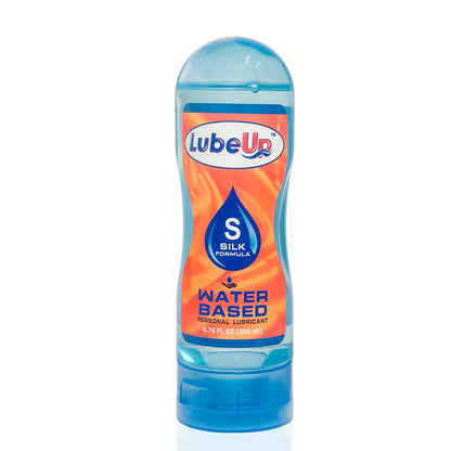 LubeUp™ Water-Based Personal Lubricant – Cleaner Finish, Skin-Friendly, Toy & Condom Compatible, Non-Staining, Paraben &amp; Oil Free Smooth Glide