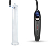 Magna Smart LCD Black Handheld Electric Penis Pump - 12" x 1.75" Acrylic Cylinder