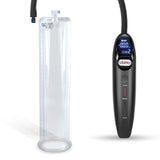 Magna Smart LCD Black Handheld Electric Penis Pump - 12" x 2.75" Acrylic Cylinder