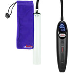 Magna Smart LCD Black Handheld Electric Penis Pump 1.5" Diameter x 12" Length Thick-Walled Penis Cylinder