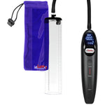 Magna Smart LCD Black Handheld Electric Penis Pump 2.5" Diameter x 12" Length Thick-Walled Penis Cylinder