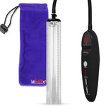 Penis Pump Magna Pro Handle Black | 1.7" Diameter x 12" Length Thick-Walled Penis Cylinder