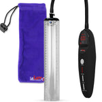 Penis Pump Magna Pro Handle Black | 1.9" Diameter x 12" Length Thick-Walled Penis Cylinder