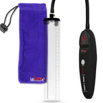 Penis Pump Magna Pro Handle Black | 2.1" Diameter x 12" Length Thick-Walled Penis Cylinder