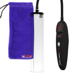 Penis Pump Magna Pro Handle Black | 2.5" Diameter x 12" Length Thick-Walled Penis Cylinder