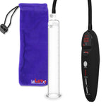 Penis Pump Magna Pro Handle Black | 9" x 1.50" Acrylic Cylinder