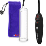 Penis Pump Magna Pro Handle Black | 9" x 2.25" Acrylic Cylinder