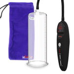 Penis Pump Magna Pro Handle Black | 9" x 3.25" Acrylic Cylinder