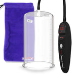 Penis Pump Magna Pro Handle Black | 9" x 5.00" Acrylic Cylinder