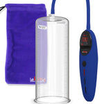 Penis Pump Magna Pro Handle Blue | 12" x 4.10" Acrylic Cylinder