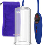 Penis Pump Magna Pro Handle Blue | 12" x 4.50" Acrylic Cylinder