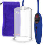 Penis Pump Magna Pro Handle Blue | 9" x 5.00" Acrylic Cylinder