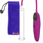 Penis Pump Magna Pro Handle Purple | 9" x 1.50" Acrylic Cylinder