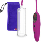 Penis Pump Magna Pro Handle Purple | 9" x 2.875" Acrylic Cylinder