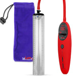 Penis Pump Magna Pro Handle Red | 1.9" Diameter x 12" Length Thick-Walled Penis Cylinder