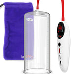 Penis Pump Magna Pro Handle White | 12" x 4.50" Acrylic Cylinder