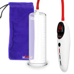 Penis Pump Magna Pro Handle White | 9" x 3.00" Acrylic Cylinder