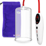 Penis Pump Magna Pro Handle White | 9" x 4.50" Acrylic Cylinder