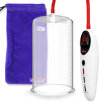 Penis Pump Magna Pro Handle White | 9" x 5.00" Acrylic Cylinder