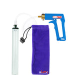 Maxi Blue Handle Clear Hose | Penis Pump - 12" x 1.3" Thick-Walled Cylinder
